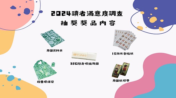 部落格封面：【滿意度調查】2024年讀者滿意度調查抽獎結果