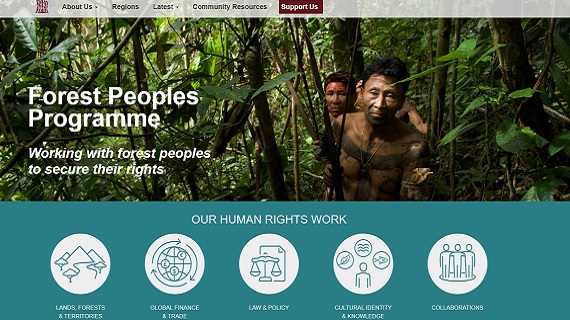 部落格封面：【網站】Forest Peoples Programme 森林居民計畫